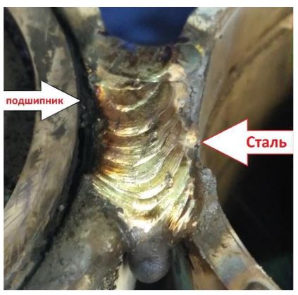 Сварка трудно свариваемых и разнородных сталей штучными покрытыми электродами MMA с минимальным прогревом деталей